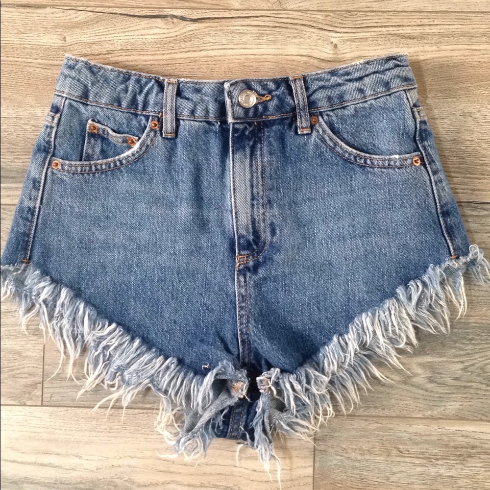 TopShop Denim shorts - Picture 1 of 10